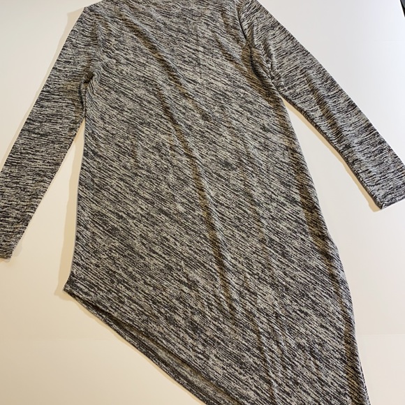 Soma XSmall Asymmetrical Long Sleeve Tunic Black/Gray New D25 - Picture 10 of 12